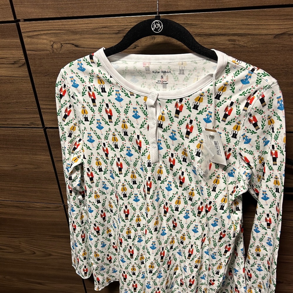 Roller Rabbit Nutcracker Pajamas